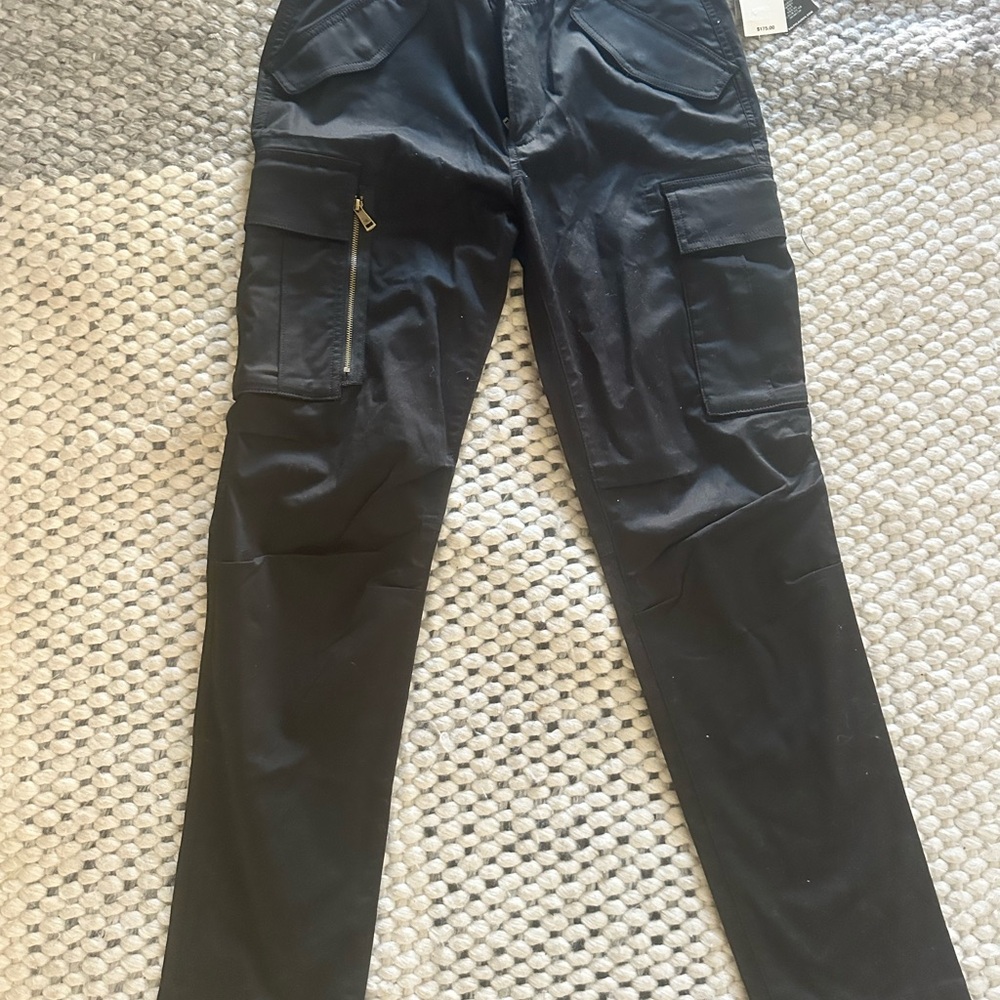 Ralph Lauren Women's Black Cargo Pants
